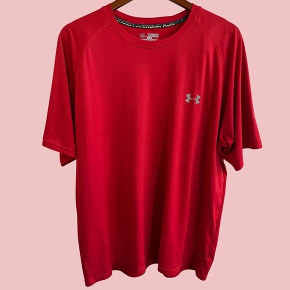 Under Armour Heatgear Shirt Mens 2XL Athletic Performance Loose Fit Tee - Picture 1 of 8